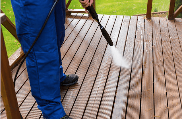 largo deck cleaning